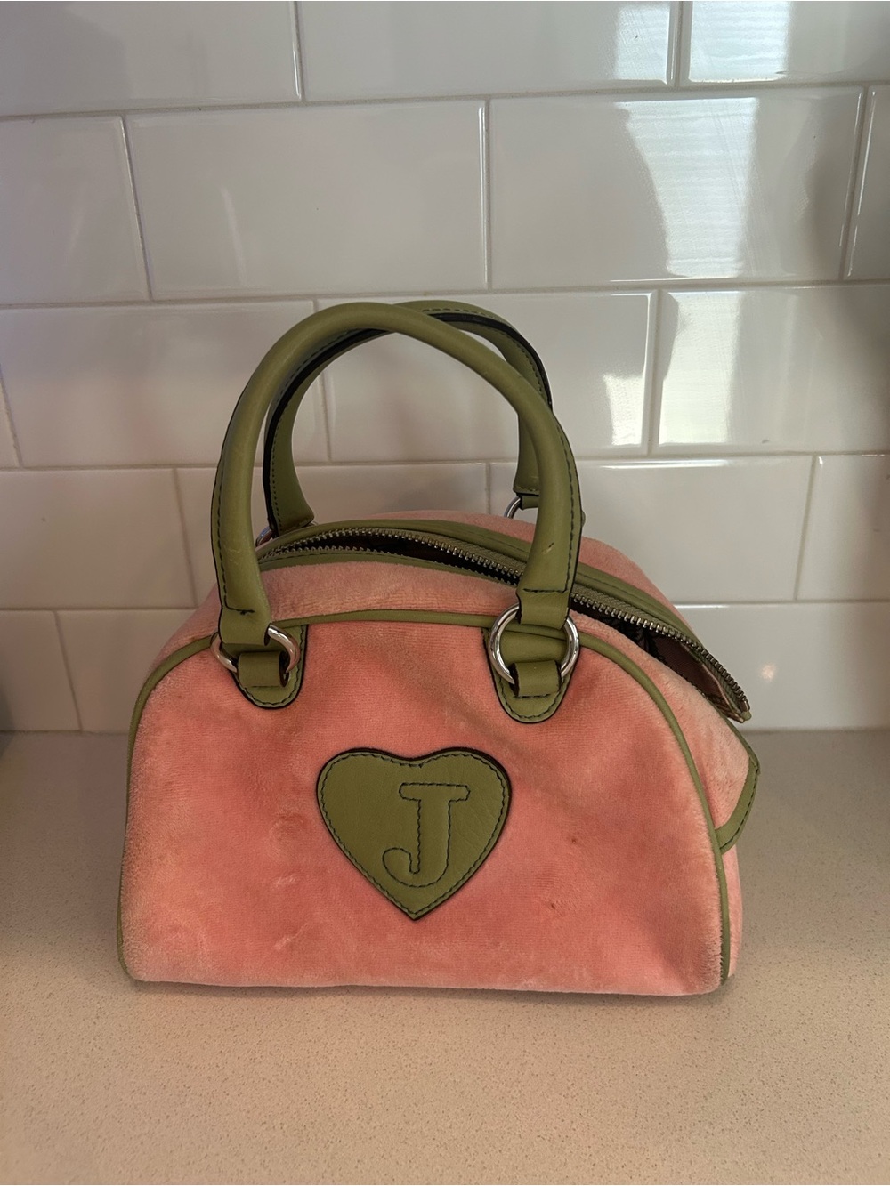 RARE Y2K Juicy Couture "Juicy American Princess" Bowler bag - Picture 2 of 15